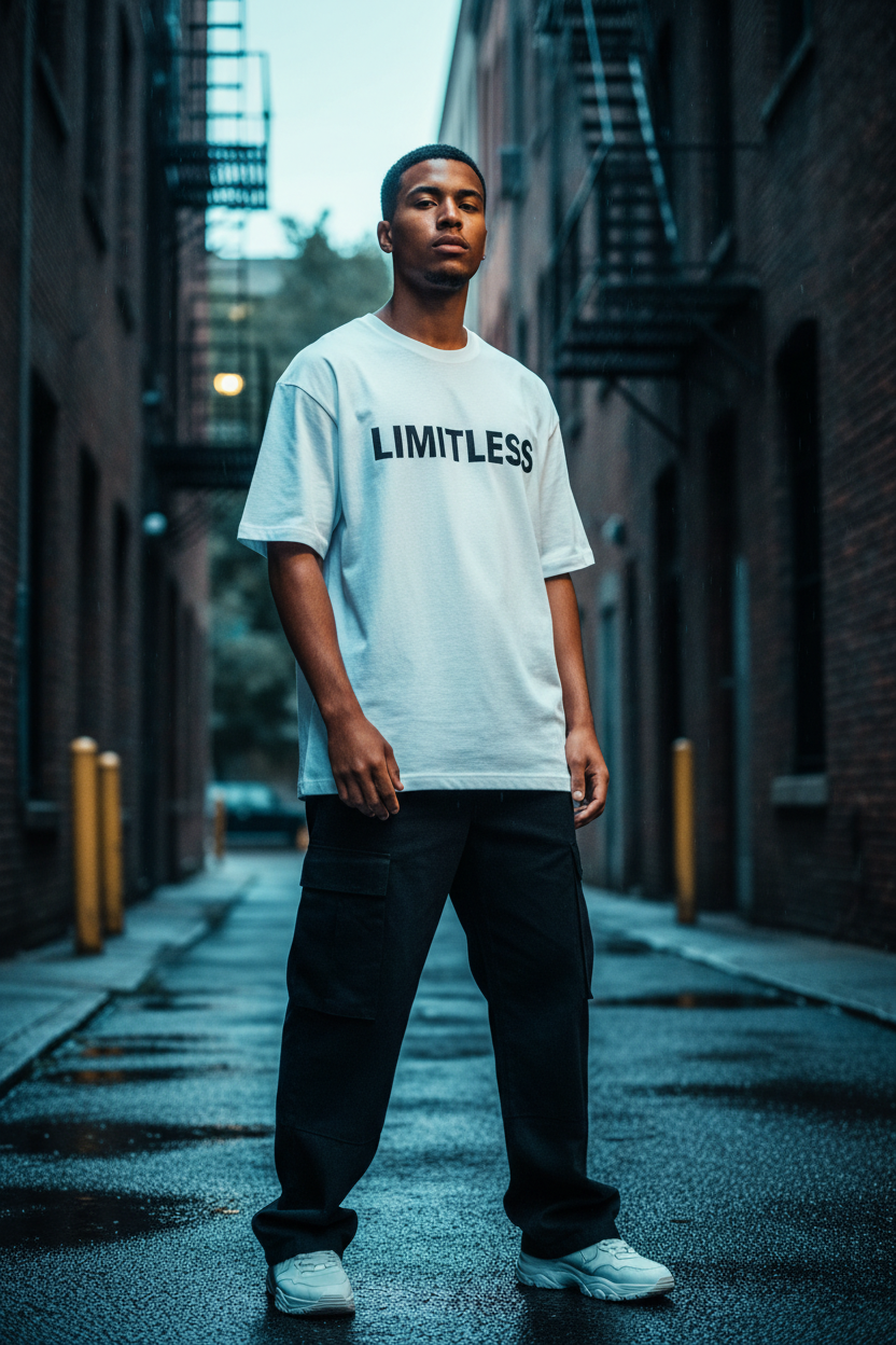 Limitless White Tee